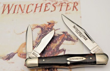 Winchester by Bluegrass/Queen 1997 3071 Swell center Whittler Knife - MINT picture