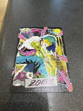 K-POP Demon Hunters Energy Edition Zoey SP #KPDH01-SP-003 Gold Signature Stamped picture