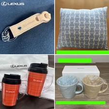 LEXUS Keychain Spindle Pattern Cushion Tumbler Mug(Set 2)  Mug(Pair) JAPAN NEW picture