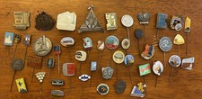 Vintage Hungary 45 Pin Collection Lot picture