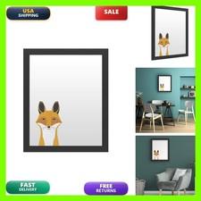 Trademark Fine Art Foxy By Annie Bailey Art, 16x20 White Board, Multiple Colors picture