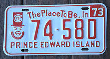 Prince Edward Island Canada License Plate 