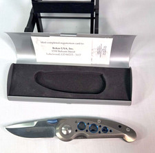 Boker Solingen Orca Ltd 1 of 999 Titanium Frame Lock Knife #561 440C Germany Box picture