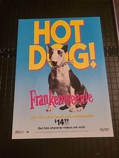 Frankenweenie Print Ad 1990s 8x11 Great To Frame  picture