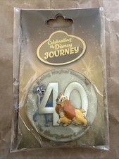 Disney DEC Celebrating My Disney Journey Lady Tramp 40 Pin WDCS Magical Memories picture