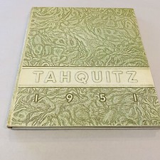 Vintage Tahquitz  Hemet high School Yearbook Hemet, CA YEAR 1951 picture