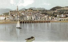 Menton view of the old city c 1907 Historic Old Photo picture