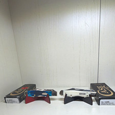 Case XX Cheetah Cub Lot of 2  Blue Bone saw cut jig & Natural Bone BNIB picture