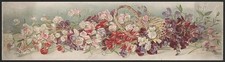 Photo:Boston Massachusetts 1898 Yard of Sweet Peas Floral Illustration picture