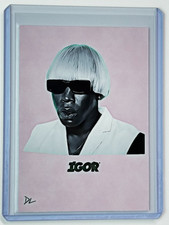 Tyler The Creator Limited Edition Artist Signed “Igor” Trading Card 1/10 picture