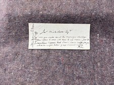 Atq 1700s ROBERT MORRIS Signed Letter-Founding Father-Signer of Dec. of Indep. picture