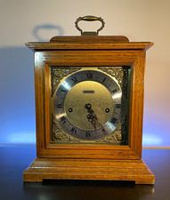 Seth Thomas Recognition Westminster Chime Wind-Up Bracket Clock Roman 1978 picture