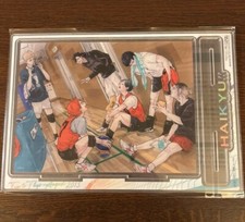 Haikyuu HQ Acrylic Panel Stand Shonen Jump GIGA Appendix 2024 Autumn 2013 Summer picture