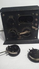 Antique Battery 1920's RCA RADIOLA III  With Rare Original Case Tube Radio  picture