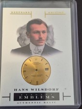 2023 Keepsake Premium Elegant Emblems Authentic ROLEX Watch Dial HANS WILSDORF picture