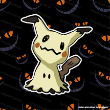 Pokémon Sticker: Mimikyu - pocket monsters picture