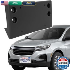 EONGEE ABS Front License Plate Holder for Chevy Equinox 2022-2024 Anti-Vibration picture