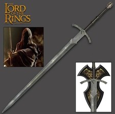 Witch King Sword Handmade | Battle Ready | LOTR Replica with Wall Mount picture