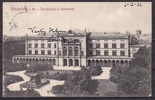 g3794/ Germany (today Russia) Postcard 1906 # Königsberg Paradeplatz u. Uni. picture