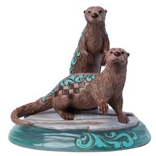 Jim Shore Animal Planet River Otter Figurine 6015049 picture