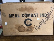 EMPTY Box And Sleeve Post-Vietnam War Era MCI Rations Case 1980 picture