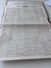 Vintage 1930s Newspaper The Times Royal Edition Saturday July 18 1936 London picture