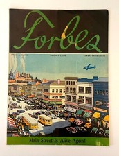 VINTAGE JANUARY 1,  1935 FORBES MAGAZINE picture