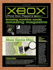 2001 Microsoft Xbox Magazine Upcoming Release Original Advertisement / Promo v8 picture