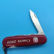 Used Wenger Alpine Backpacker Swiss Army knife 909 Serrated Bent picture