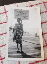Vtg B&W Snapshot-Boat Dock for the Hazel D. picture