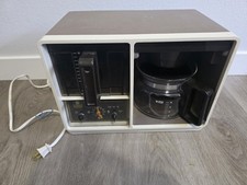 Vintage GE General Electric Spacemaker Automatic Drip Coffeemaker Clock... picture