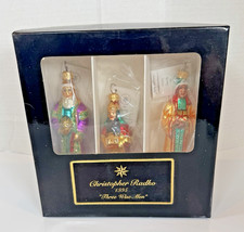 Vintage Retired Limited-edition Christopher Radko 1995 ‘Three Wise Men’ - #6604 picture