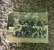 Original WWII USAAF Bomber Crew Photo Lot w/ Handwritten Names 