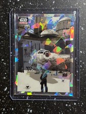 What a Piece of Junk 2023 Topps Star Wars Galaxy Chrome ATOMIC /150 Refractor 66 picture