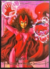 2016 Upper Deck Marvel Masterpieces Tier 2 Scarlet Witch #48 /1499 picture