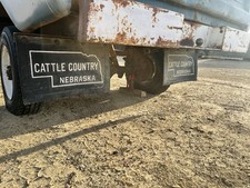 Vintage Cattle Country Nebraska Mudflaps picture