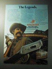 1977 Winchester Wells Fargo & Co. Comm. Carbine Ad picture