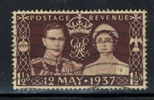 1937 Great Britain Coronation 👑Stamp 12th May 1937 1-1/2d   picture