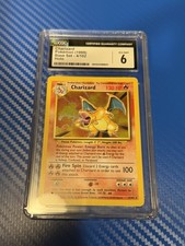 1999 Pokémon Base Set Charizard Holo 4/102 CGC 6 English Trading Card picture