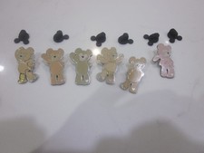 QTY (6) DISNEY DUFFY BEARS -- 2008 COLLECTIBLE PINS picture