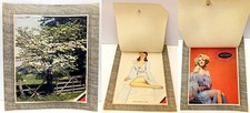 ESQUIRE SALESMAN ADVERTISING CALENDAR SAMPLE 1943 VARGA GIRL PINUP Sexy HURRELL picture