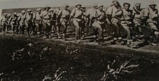 Pol Photo Print Palestine Israel Army , 1942 PALMACH German Division WW2 Haganah picture