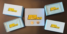 2 Sealed Mere Mortals Boxes + Coins + Chart/Rules – 25 Cards Each Box picture