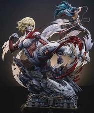 hertz studio attack on titan mikasa Vs Annie 1/6th Ackerman Resin  picture