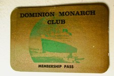 SALE-RARE CENTURY 21 SEATTLE WORLD'S FAIR 1962 PASS TO THE SHIP DOMINION MONARCH picture