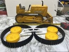 Vintage Nylint Bulldozer Pair of tracks and wheels (TRACKS and Wheels ONLY) picture
