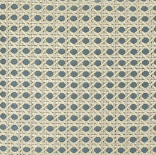 Brunschwig & Fils Rattan Weave Uph Fabric- Monterey Woven Texture Baltic 1.35 yd picture