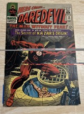 Daredevil #13 (Marvel Comics February 1966) VG condition 12¢ Cover Silver Age picture