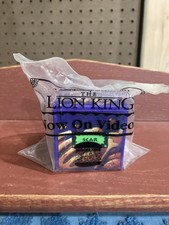 1995 LION KING - BURGER KING - The Lion King's SCAR - Finger Puppet - NIB picture