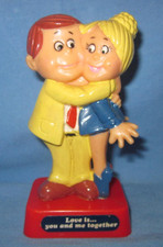 1972 Berries made in Hong Kong Plastic Figurine ~ Love is You and Me Together picture